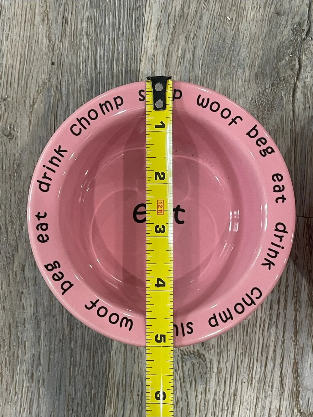 Top Paw Pink Ceramic Pet Bowl Duo